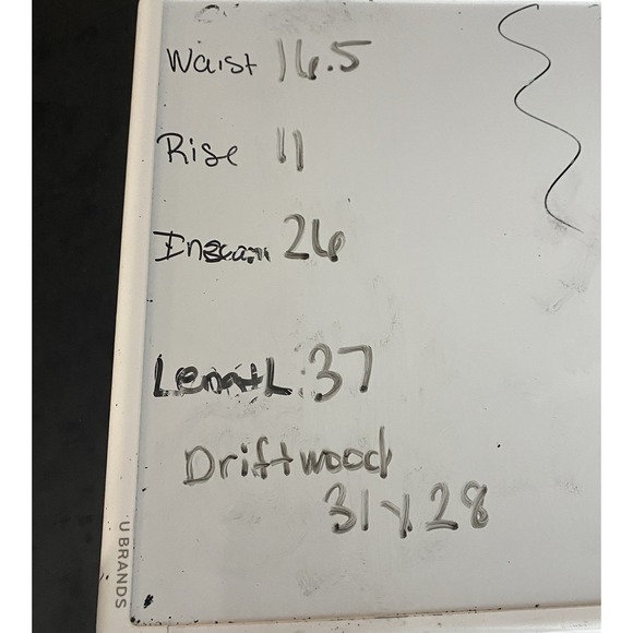 Driftwood Jackie High Rise Jeans Women's Sz 31 X 28 Blue Embroidered Flowers - Picture 8 of 8